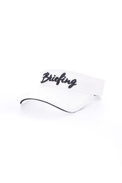 【26SS】【レディース】 WOMEN’S BASIC VISOR / ベーシック ブランドロゴ サンバイザー (ホワイト)
