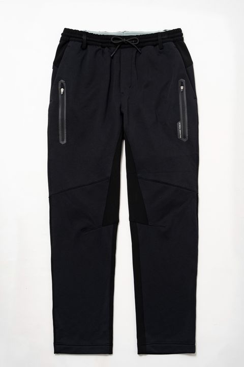 Ikaika Fleece Pants / リフレクターロゴプリント CORDURA®裏起毛フリース ロングパンツ (ブラック)