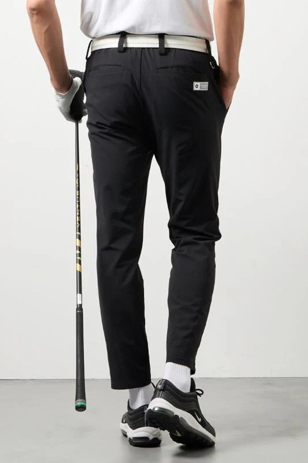 【26SS】 AERATION TAPERED PANTS / エアレーションドット テーパードパンツ (ブラック)