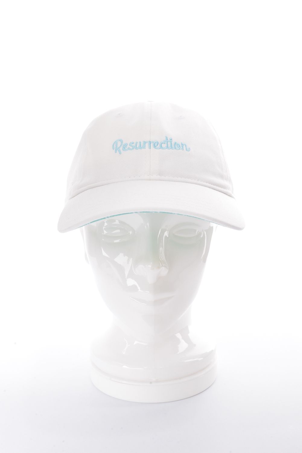 【丸山茂樹プロエディション】 BASIC LOGO CAP / ベーシック ロゴ キャップ (ホワイト×ミントブルー)