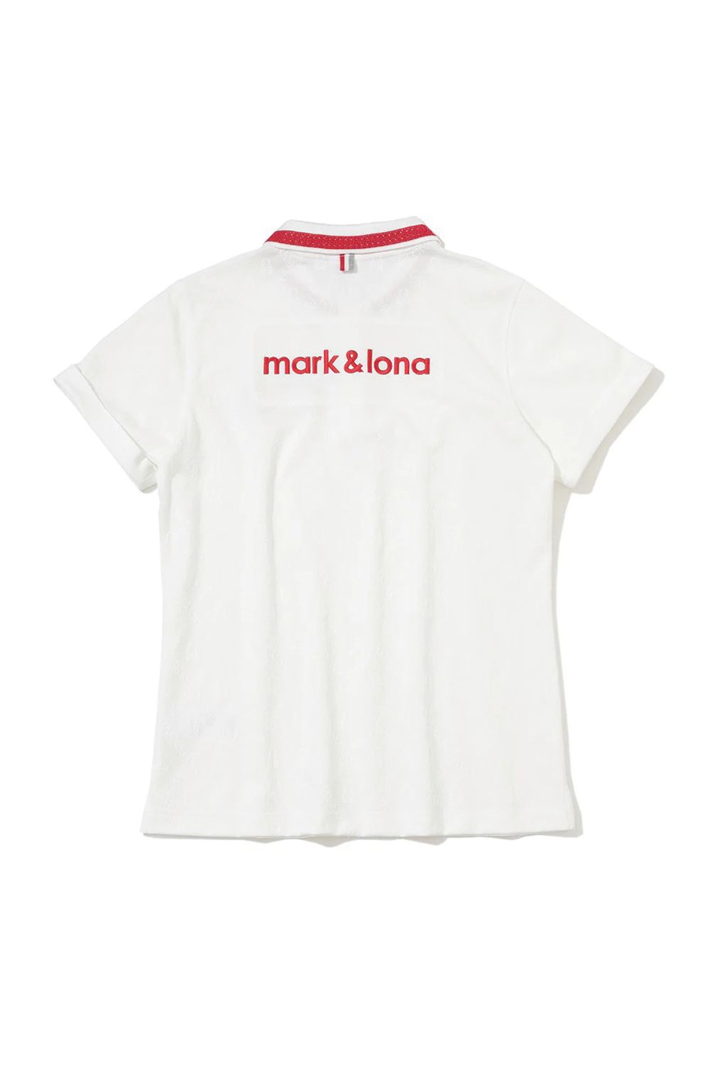 【26SS】【レディース】 ADAMANT JACQUARD POLO / ダイヤチェックジャカード ブランクスカルチャーム ポロシャツ (ホワイト)