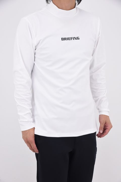 【25AW】MEN'S TOUR LS HIGHNECK / ロングスリーブ モックネック (ホワイト)
