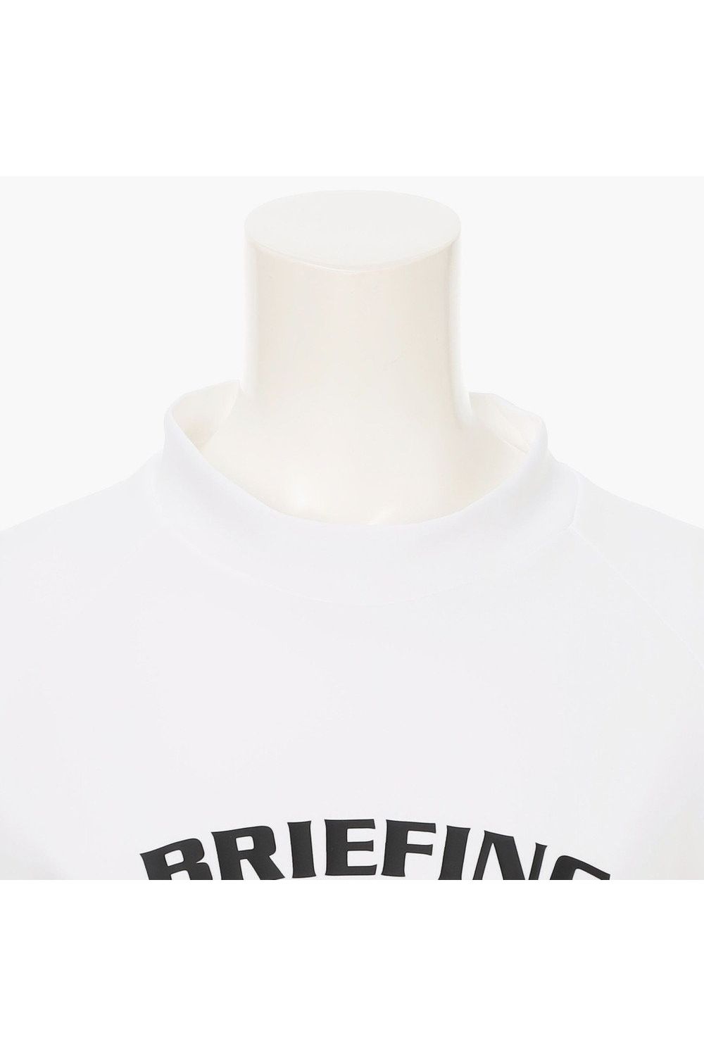 【26SS】【レディース】 WOMEN’S COLLEGE LOGO HIGHNECK / カレッジロゴ リラックスフィット モックネックTシャツ (ホワイト)