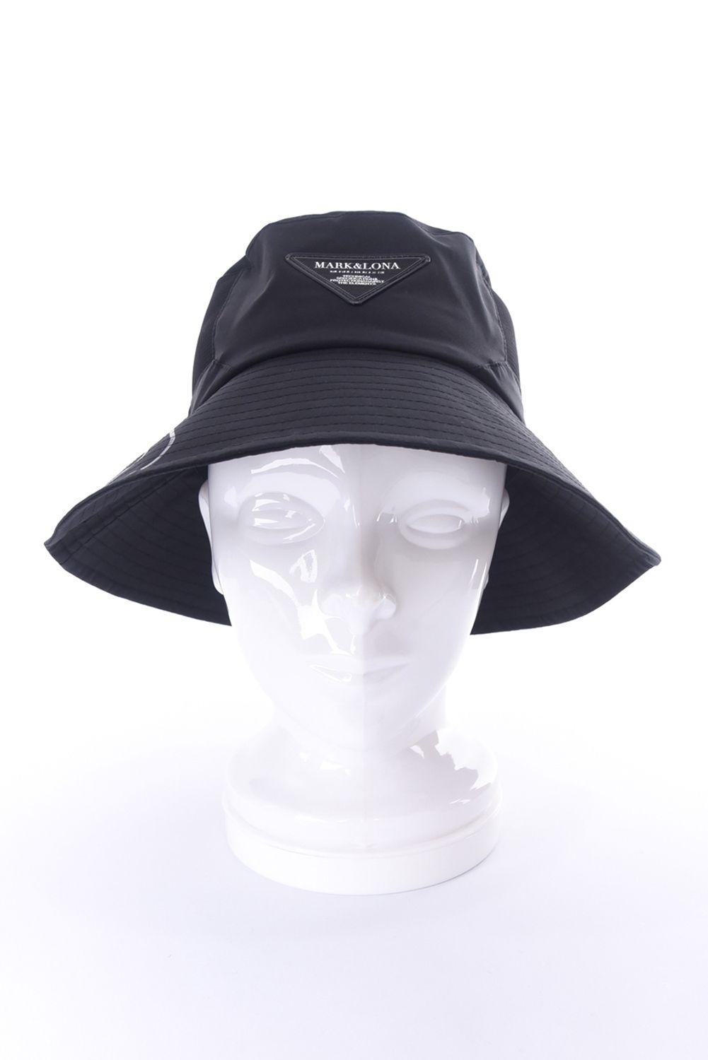 【26SS】【CODE COLLECTION】 AWBH / サイドメッシュ 撥水バケットハット (ブラック)