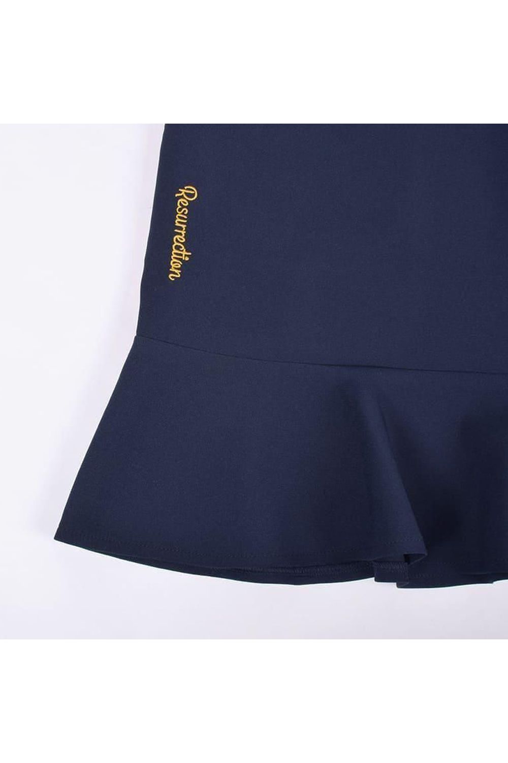 【25SS】【レディース】 WOMENS PEPLUM SKIRT / ベーシック ペプラムスカート (ネイビー)*