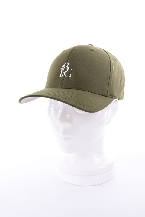 【26AW】 WOOLY COMBED 1PIU1UGUALE3 LOGO CAP / バックロゴ刺繍 キャップ (カーキ)