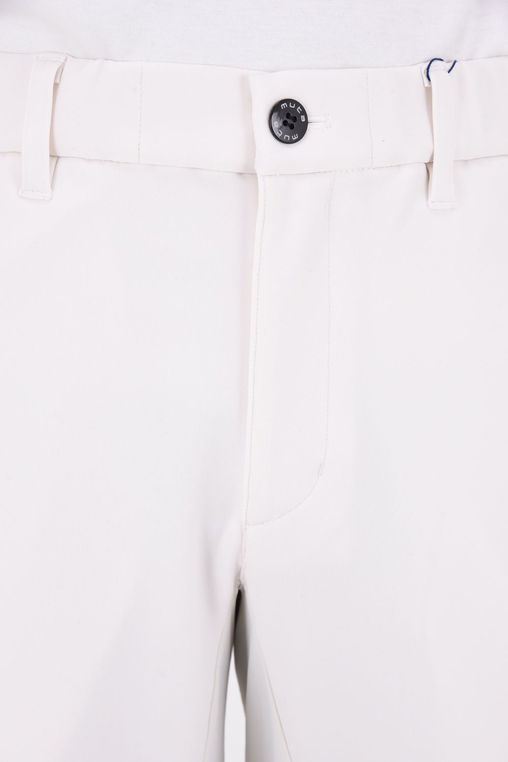 【26AW】 BI-FABRIC TRAINING  PANTS / ダンボールニット 異素材切り替え トレーニングロングパンツ (ホワイト)