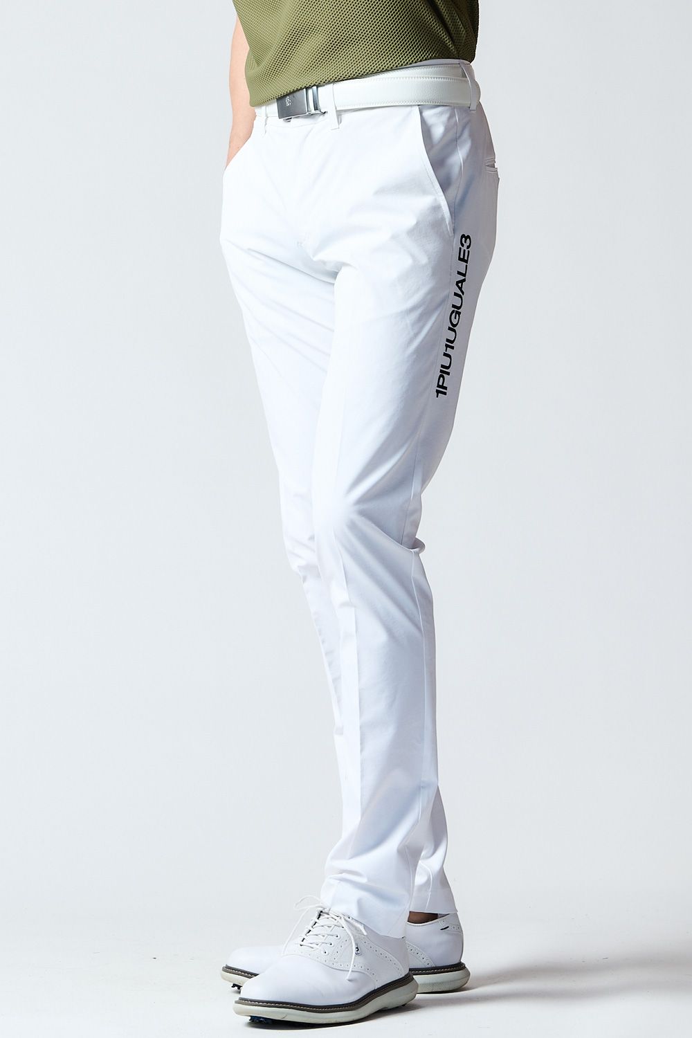 1PIU1UGUALE3 GOLF - SLIM SLACKS / ブランドロゴ スリムフィット ...