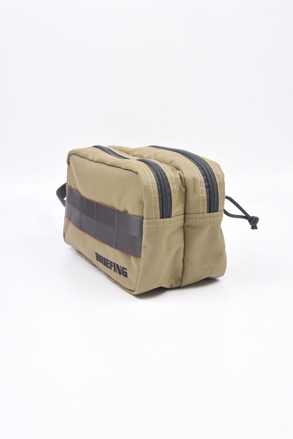 【NEW STANDARD SERIES】 DOUBLE ZIP POUCH STD / ダブルジップ ポーチ (タン)