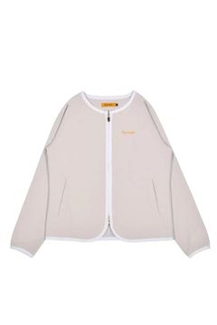【26AW】 【レディース】 NO COLLAR LIGHT JACKET / ノーカラー ライト ジャケット (グレージュ)*