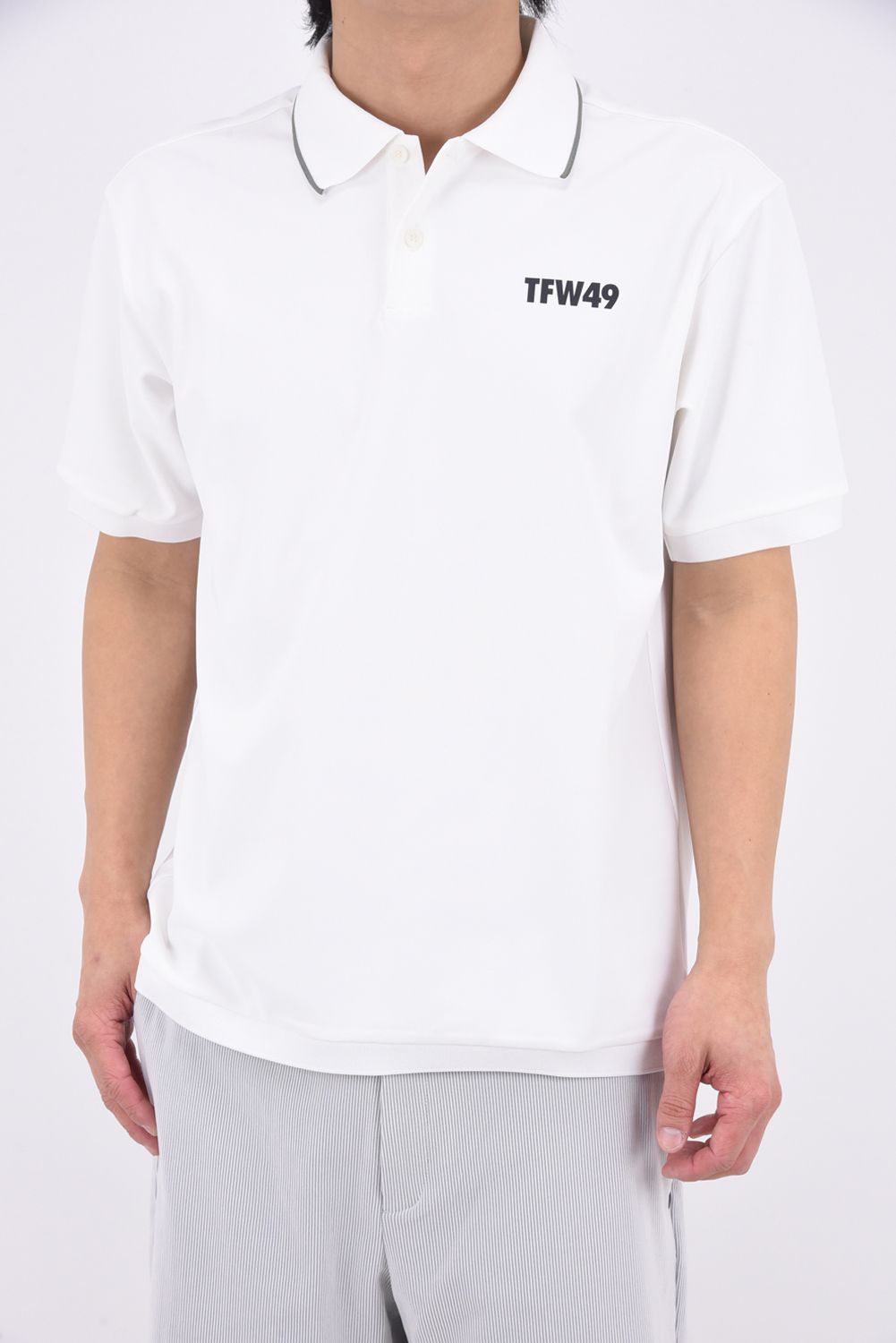 【26SS】 SIGNATURE SS REGULAR POLO / ポロシャツ (ホワイト)