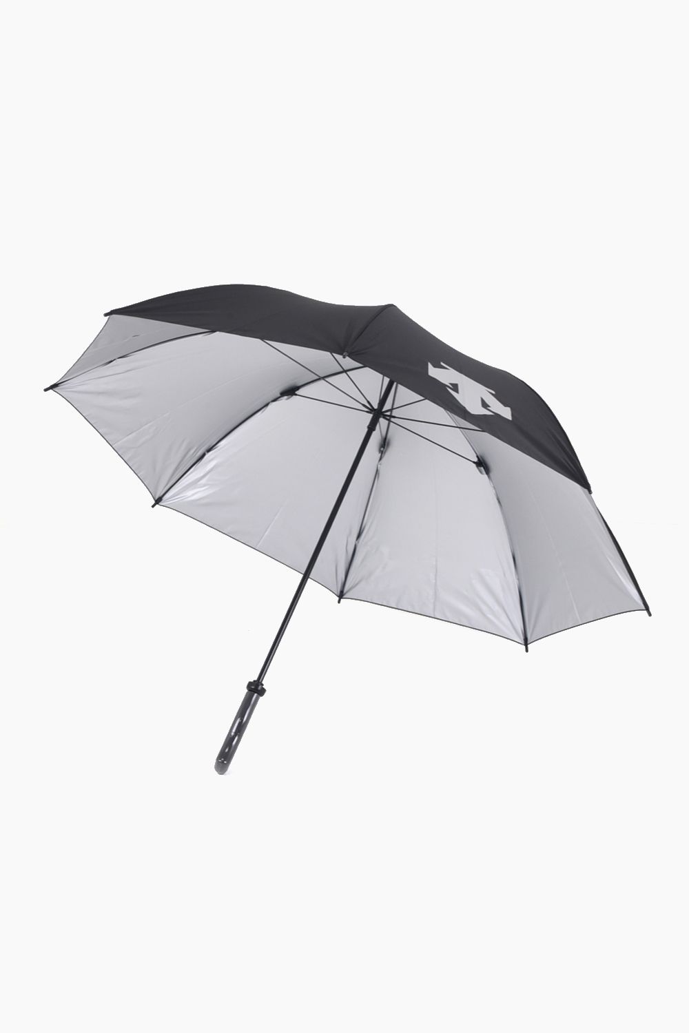 【プレゼント好適品】 ロゴプリント アンブレラ (ブラック)