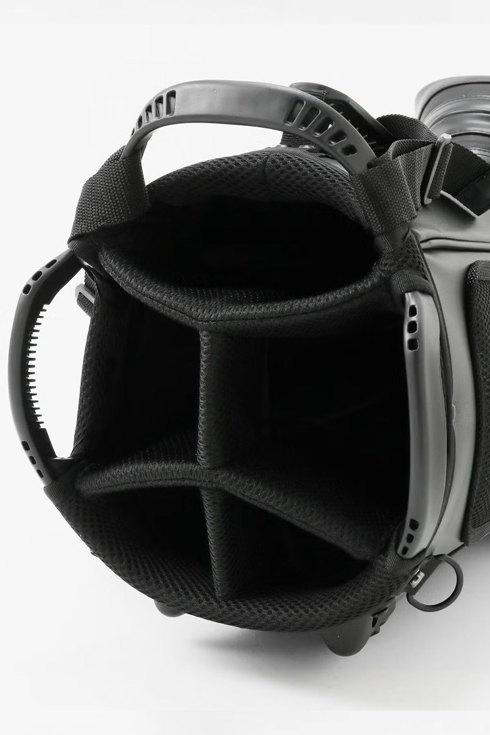 【銀行振込・代金引換不可】【返品・交換不可】 NYLON CADDY BAG / ナイロン キャディバッグ (グレージュ/ブラック)