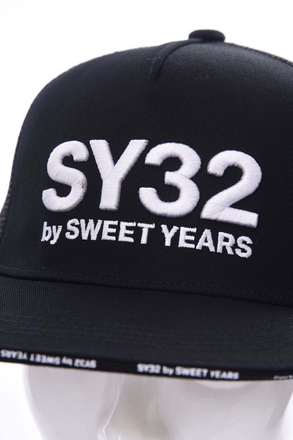 SY32 by SWEET YEARS GOLF - 3D LOGO TRUKER MESH CAP / 3Dロゴ