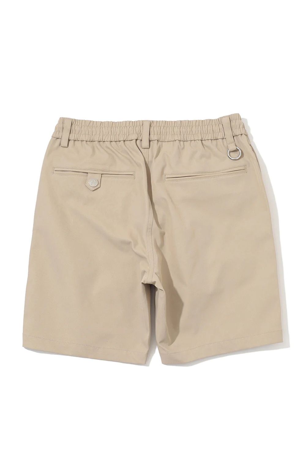 【26SS】 QUADRA PERFORMANCE TWILL GOLF SHORTS / ポリエステルツイル アイアンスカルロゴ刺繍 ショートパンツ (ベージュ)