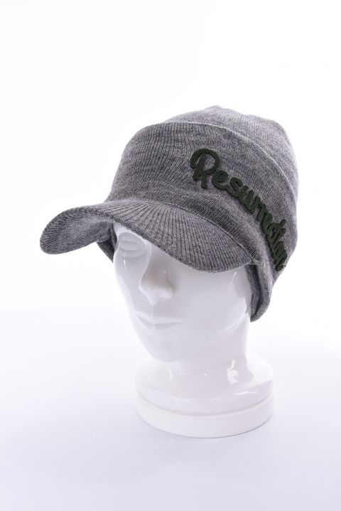 【26AW】 3WAY KNIT CAP / サンバイザー&ビーニー 3WAYニットキャップ (グレー)