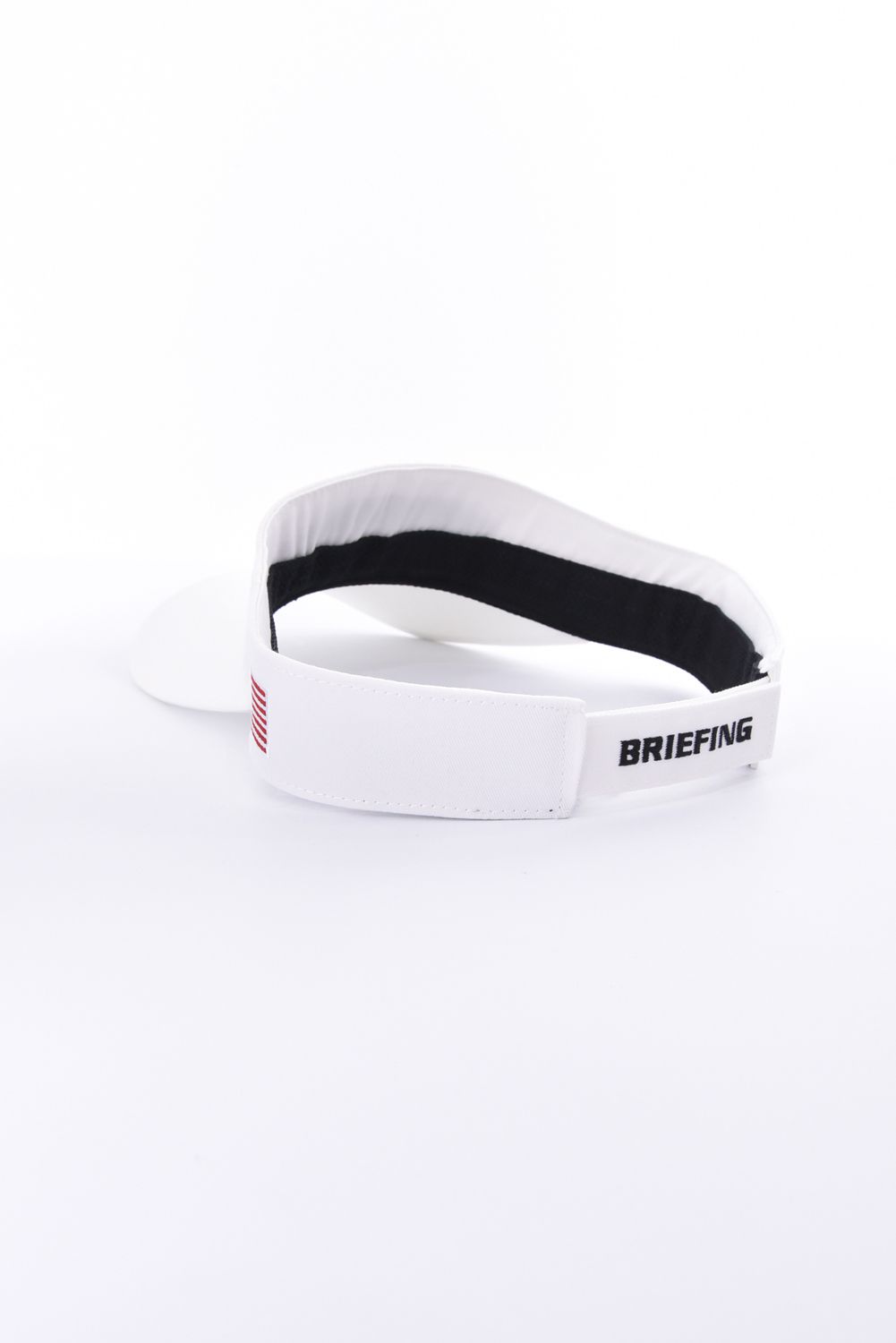 【26AW】 MEN’S COLLEGE LOGO VISOR / カレッジロゴ刺繍 サンバイザー (ホワイト)
