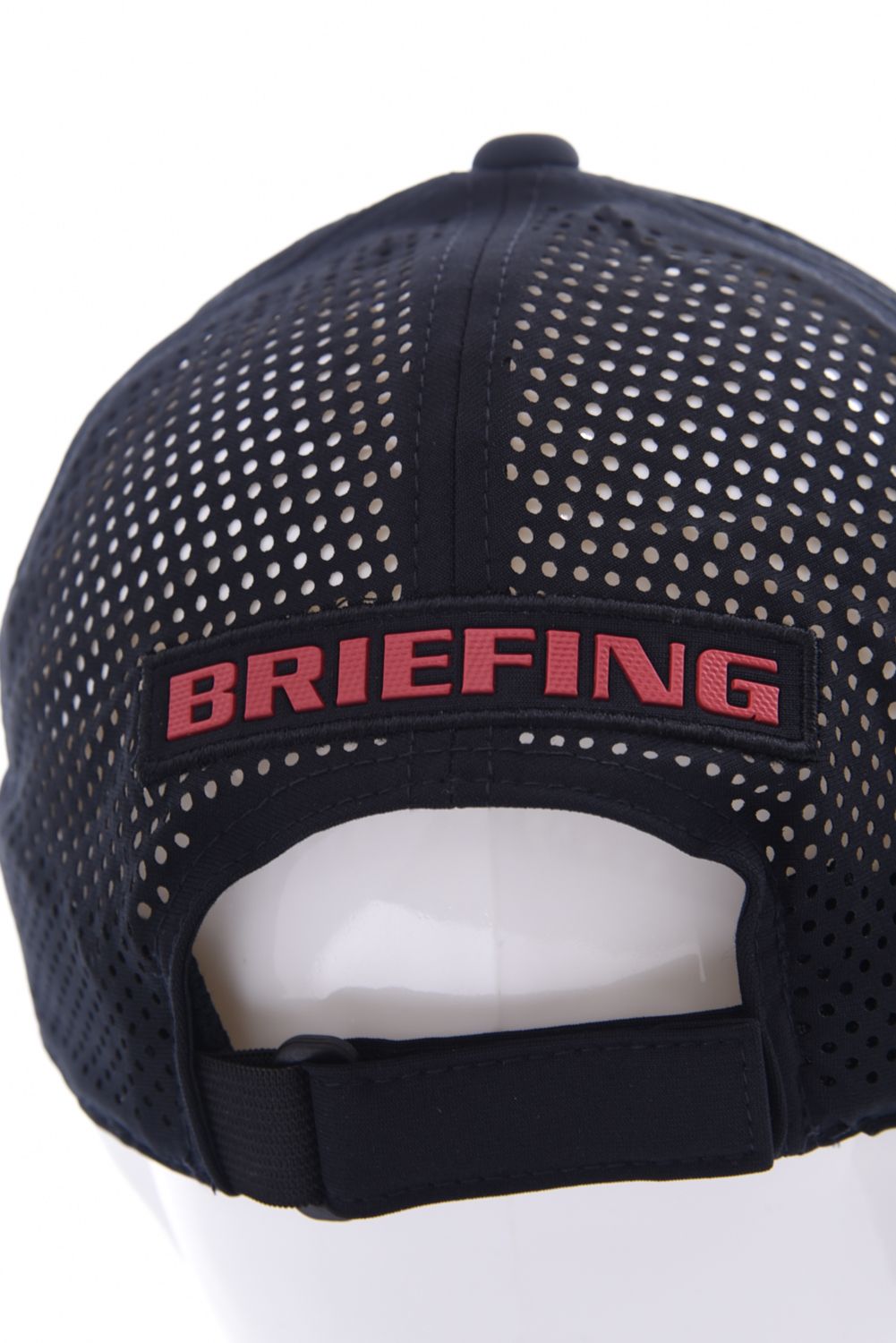 BRIEFING - MENS PUNCHING MESH CAP / ロゴ刺繍 パンチング