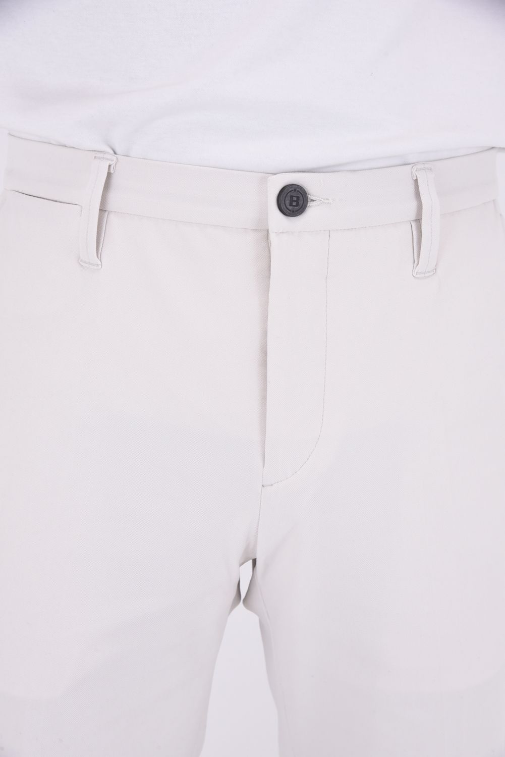 【25SS】 MENS BASIC PANTS / ベーシック フルレングス ストレッチ パンツ (アイヴォリー)