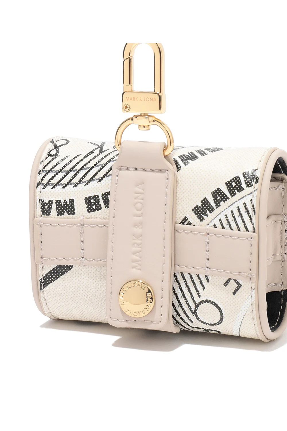 【26AW】 ATLAS SIGNATURE BALL POUCH / アイアンスカル シンセティックレザー 多機能ボールポーチ (アイボリー)