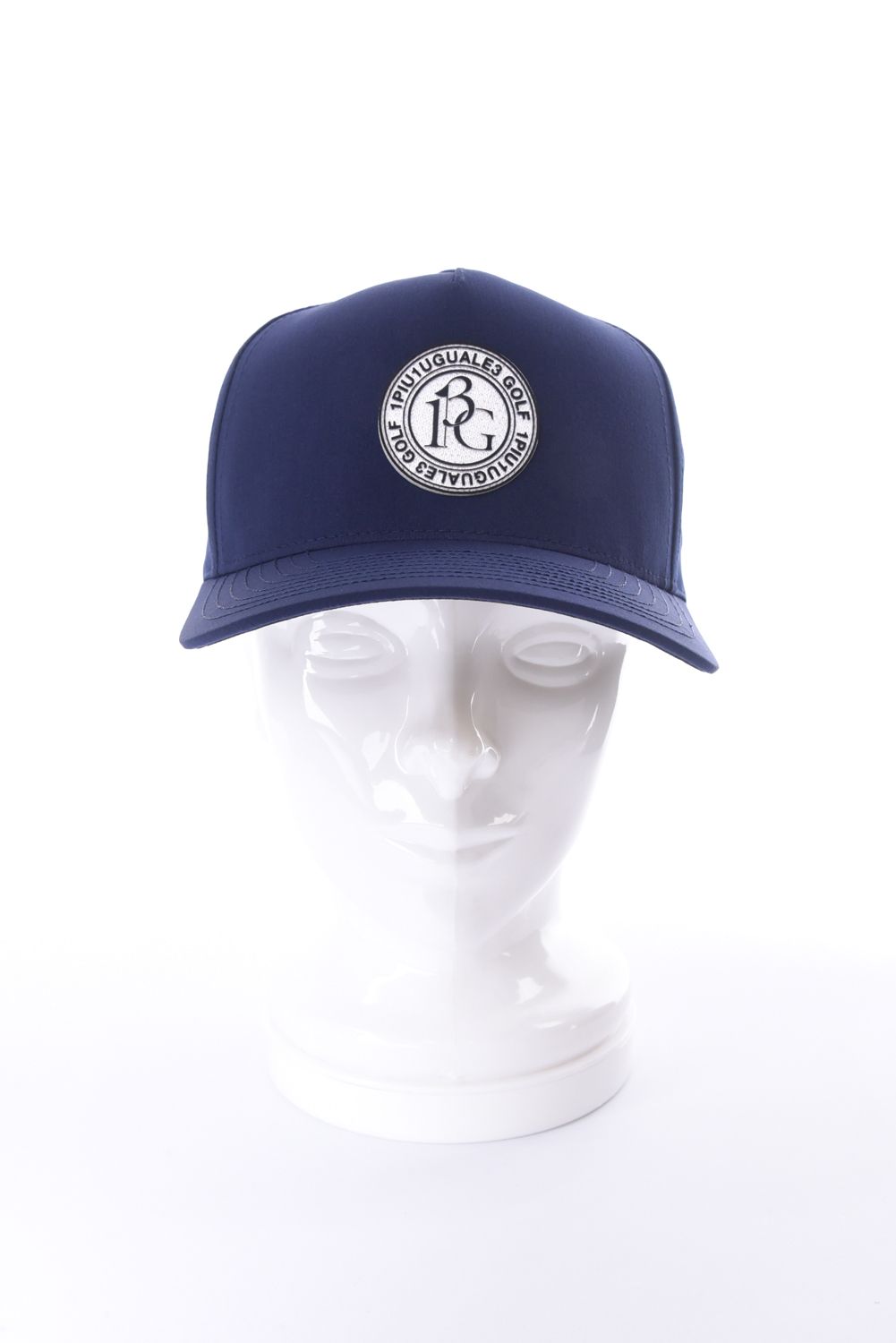 【26SS】 SNAPBACK CAP 113G / サークルデザイン パンチングメッシュ スナップバックキャップ  (ネイビー)