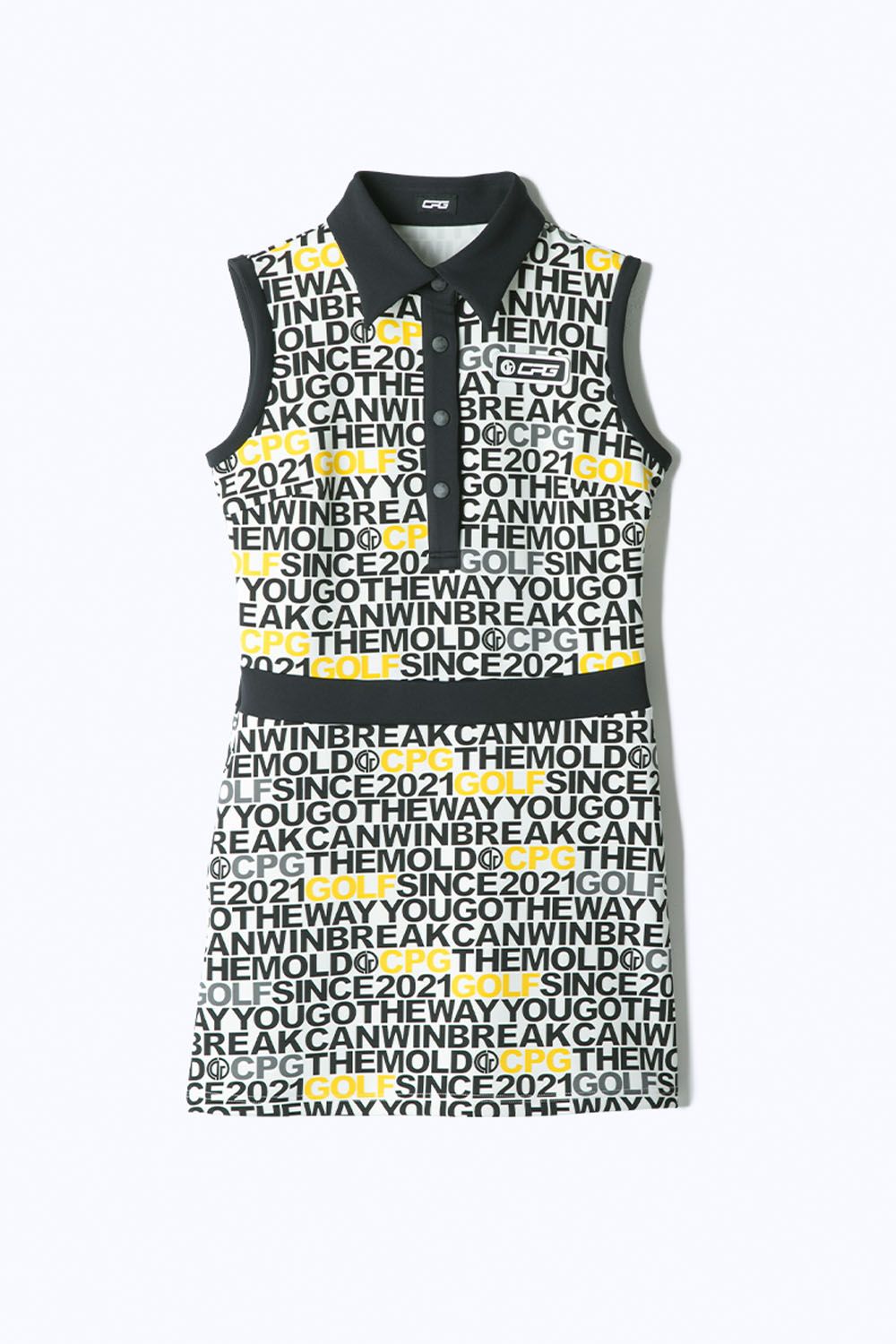 CPG GOLF - 【レディース】 SLEEVELESS STRETCH POLO DRESS