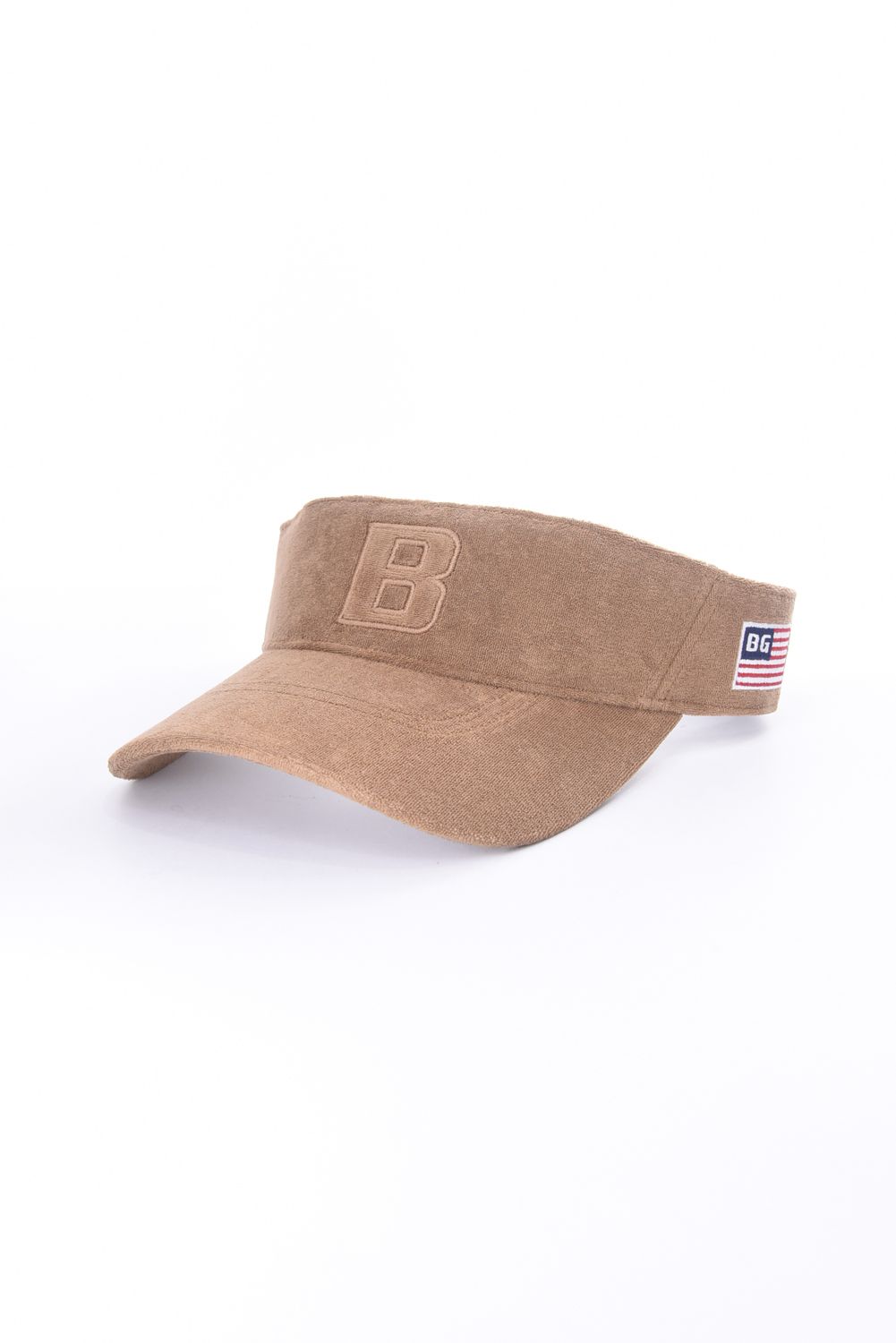 BRIEFING - MEN'S PILE INITIAL VISOR / パイル地 サンバイザー