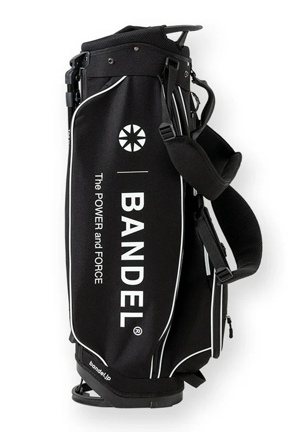 【銀行振込・代金引換不可】【返品・交換不可】  BANDEL × elitegrips D-Type 9.5inch CADDY BAG / エリートグリップ コラボレーション キャディバッグ (ブラック)