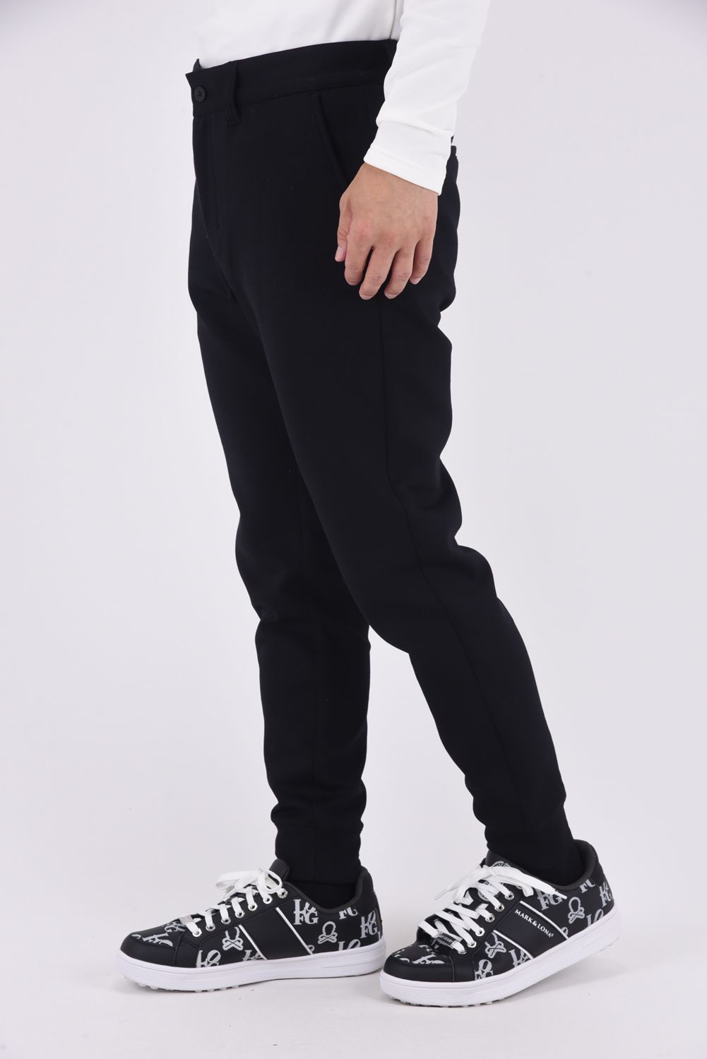 【25AW】 MEN'S WARM 3D LOGO JOGGER PANTS / ダンボールニット 3D ロゴ ジョガーパンツ (ブラック)