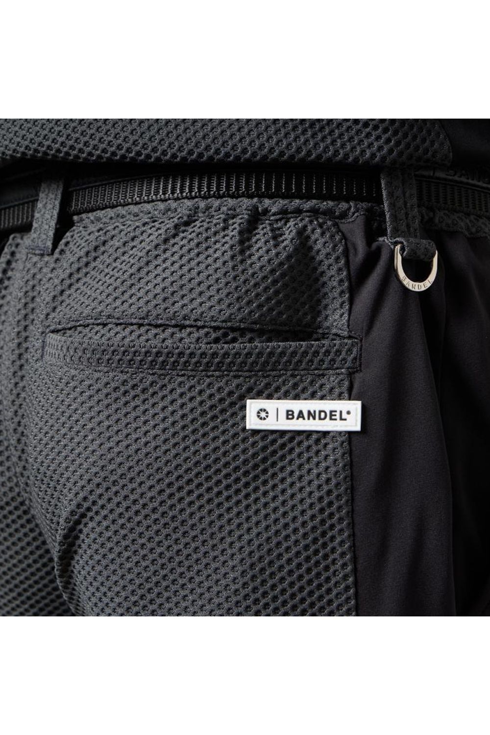 【26SS】 DRY WAFFLE SWITCH HALF PANTS / ドライワッフル サイド切り替え ショートパンツ (チャコールグレー)