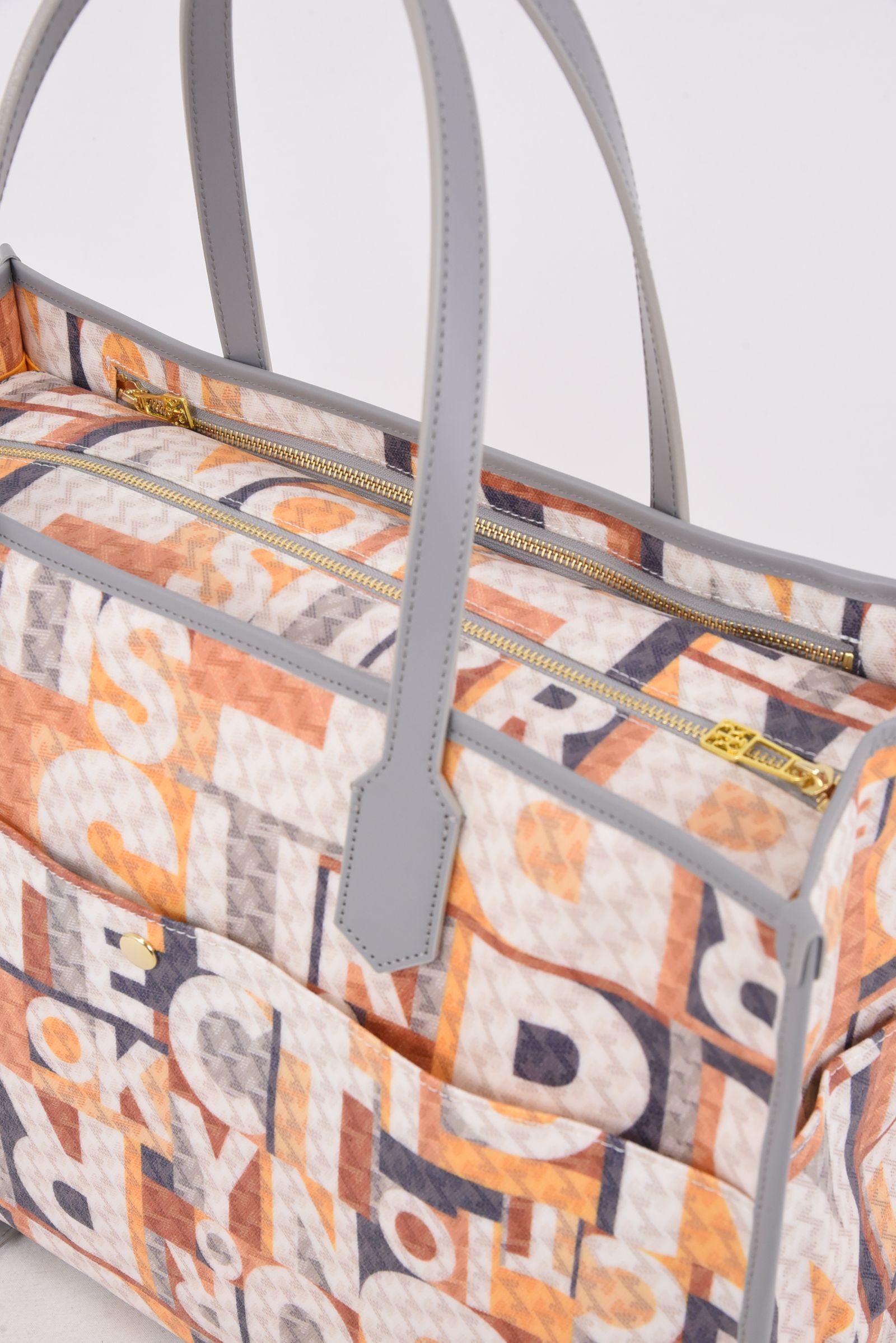 【26SS】  LANIUS SQUARE BIG (ラニウス スクエア ビッグ) / ブランドオリジナルテキスタイル ボストンバッグ （デイタイムジャンクション）*