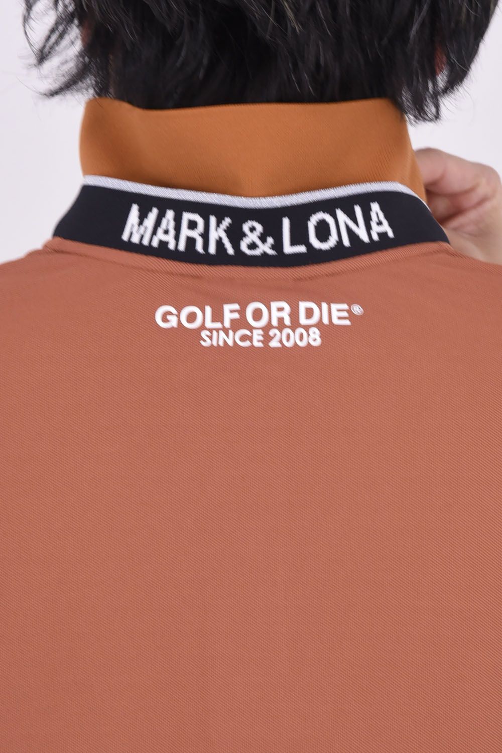 ACE POLO / ワンポイント ポロシャツ (ブラウン)