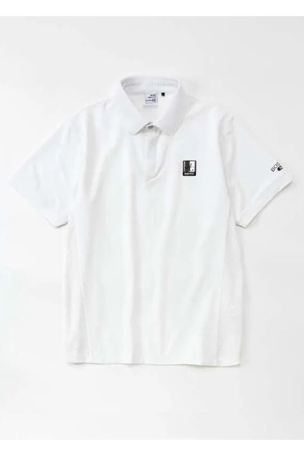 【26SS】 BOSELLI DRY POLO / ドライ ポロシャツ (ホワイト)