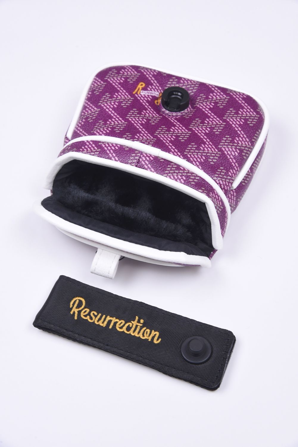Putter Cover (Mallet) No.2 / ブランドオリジナル テキスタイル パターカバー マレットタイプ (ヴァイオレット)*