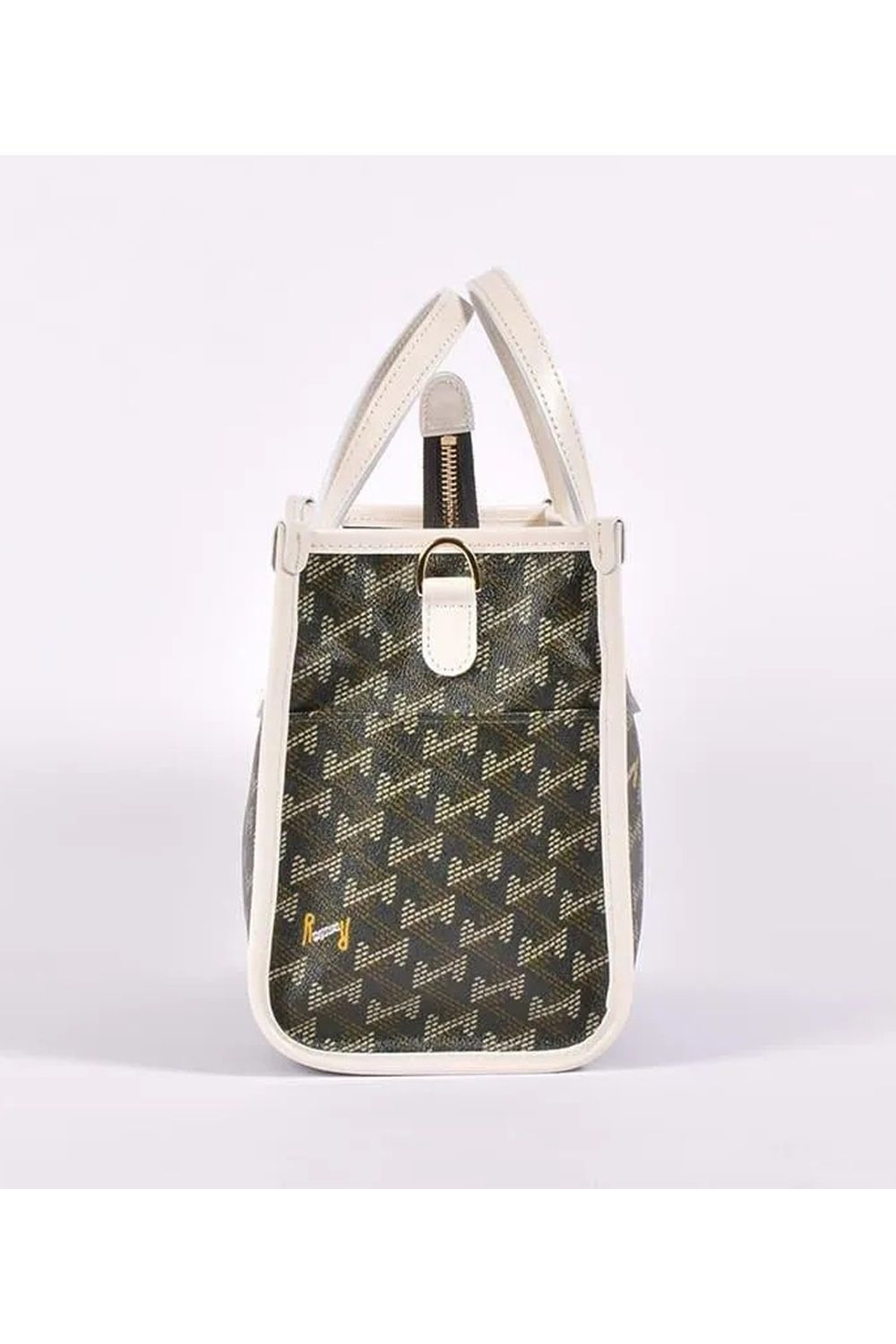 【26AW】  LANIUS SQUARE MINI (ラニウス スクエア ミニ) / ブランドオリジナルテキスタイル カートバッグ （モミ）
