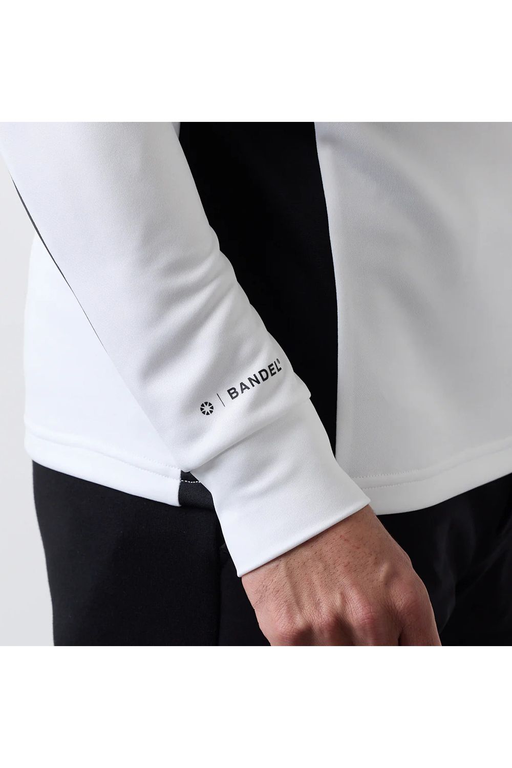 【25AW】 INSEAM SWITCH MOCKNECK SHIRTS / インシーム スウィッチ 長袖モックネック (ホワイト)