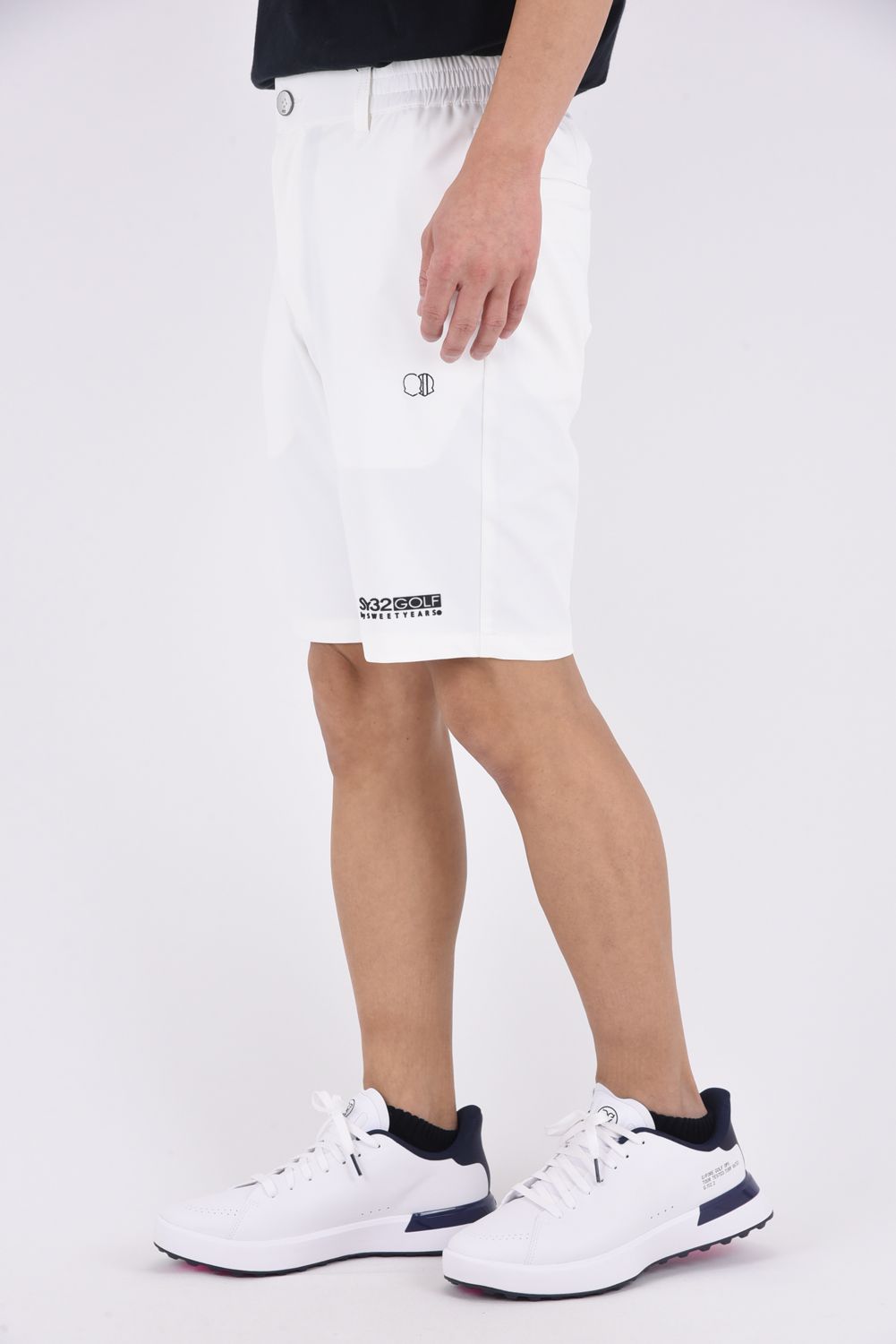 【26SS】 MINI HERRINGBONE SHORTS / ミニ ヘリンボーン ショートパンツ (ホワイト)