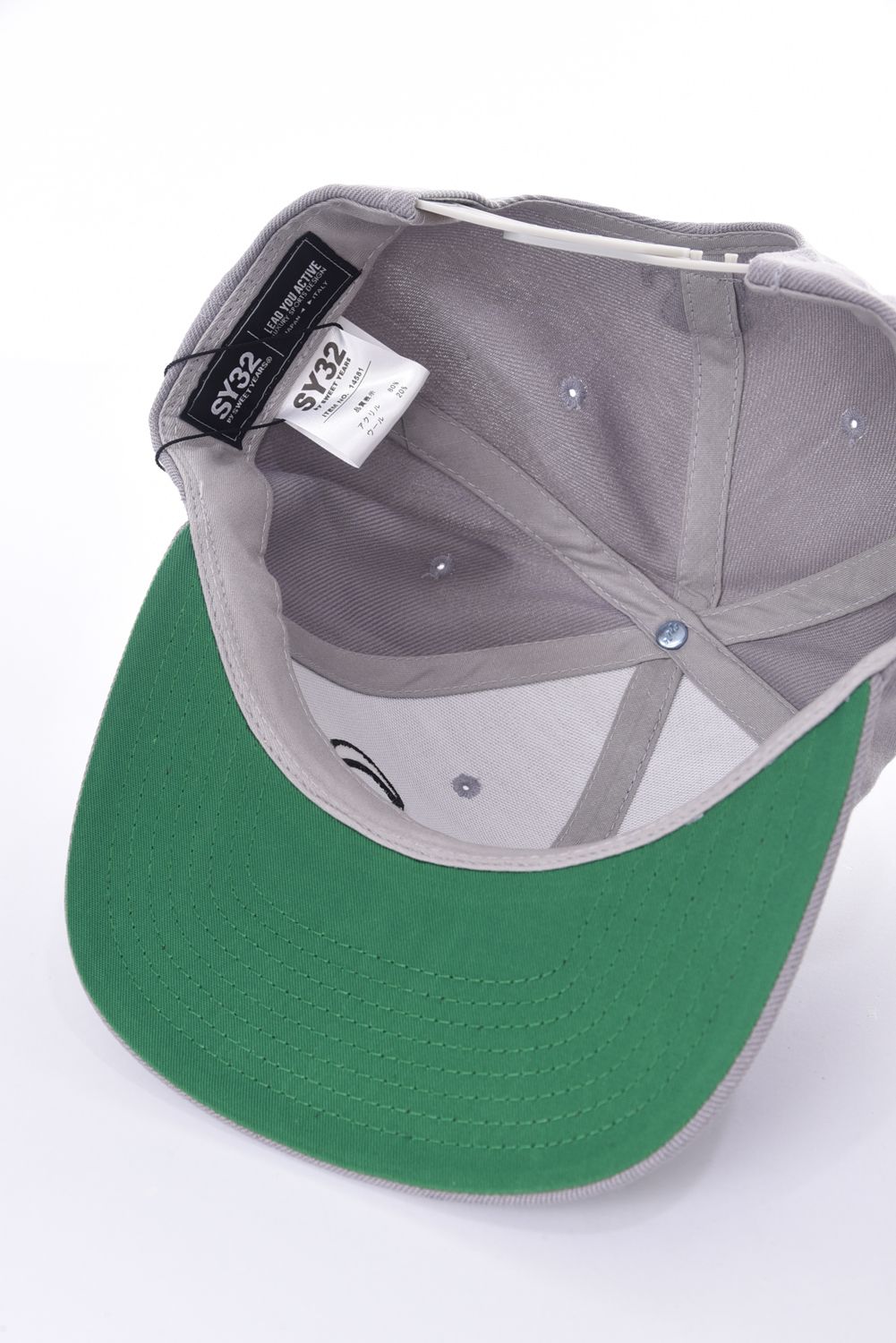 3D LOGO SNAPBACK CAP / 3Dロゴ スナップバック キャップ (グレー)