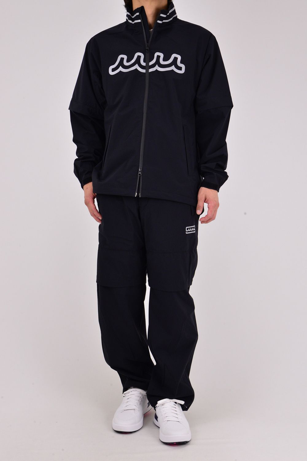 【26SS】 2WAY RAIN JACKET / レインジャケット (ブラック)