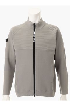 【25AW】 MEN'S WR KNIT BLOUSON / 超撥水糸 ハイネックニットブルゾン (グレー)