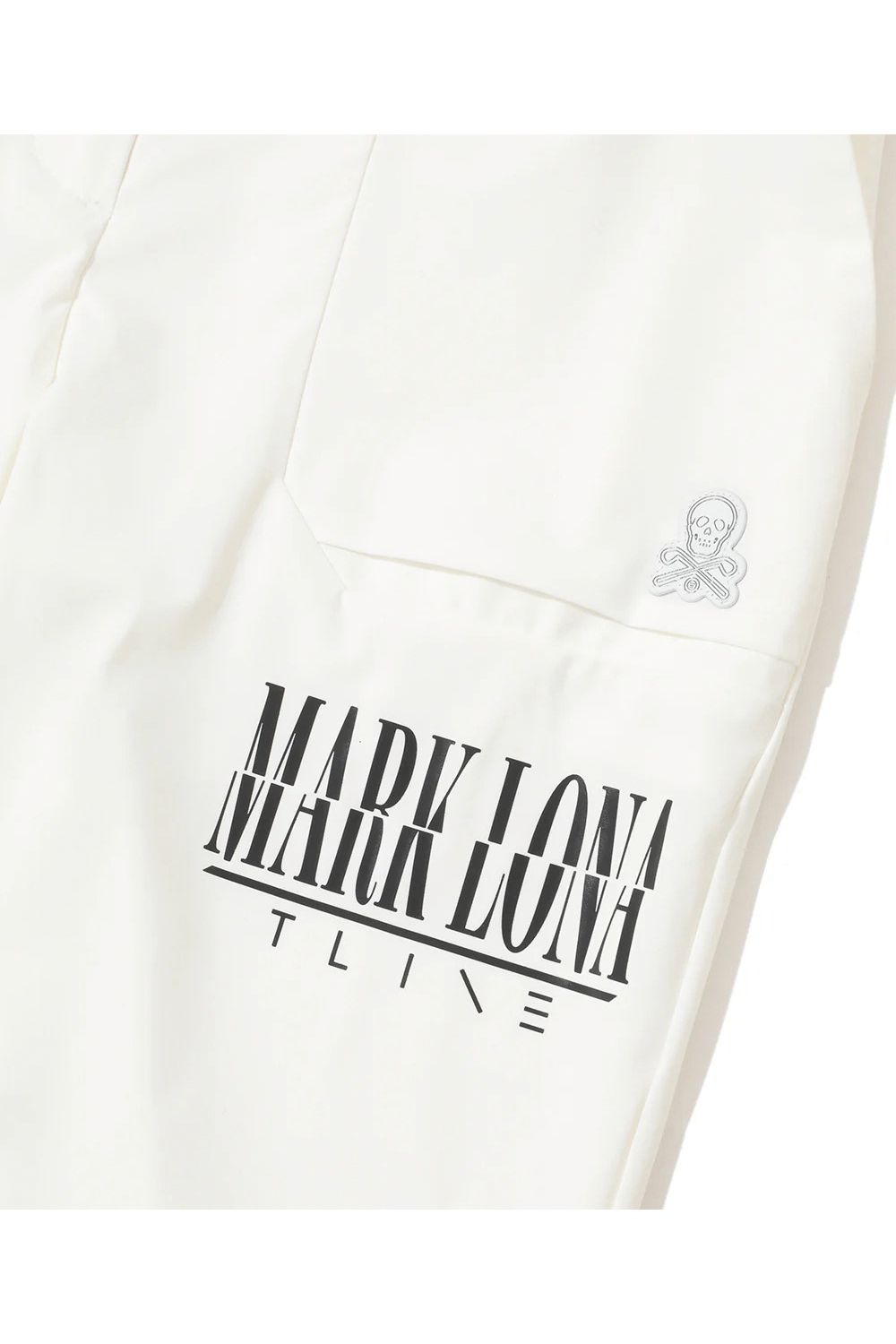 【26SS】【レディース】【T-LINE】 VELOCITY TAPERED PERFORMANCE JOGGER / モノトーン ポリエステルトリコット ジョガーパンツ (ホワイト)