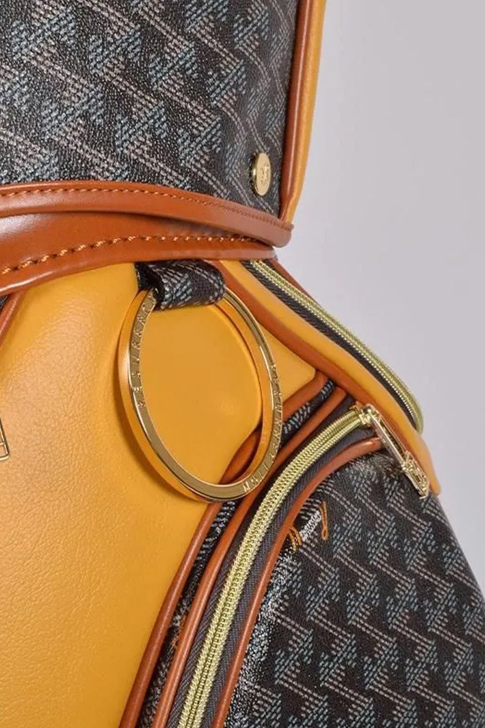 【銀行振込・代金引換不可】【返品・交換不可】【10周年記念カラー】 ORIOLA No.4 / ブランドオリジナルテキスタイル カートタイプ キャディバッグ （クラシックブラック）*