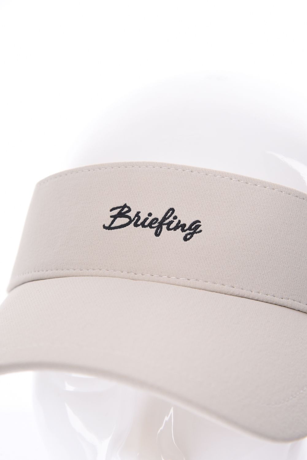 【26SS】【レディース】 WOMEN’S SMALL LOGO RIBBON VISOR / ブランドロゴ バックリボン リボンサンバイザー (アイボリー)