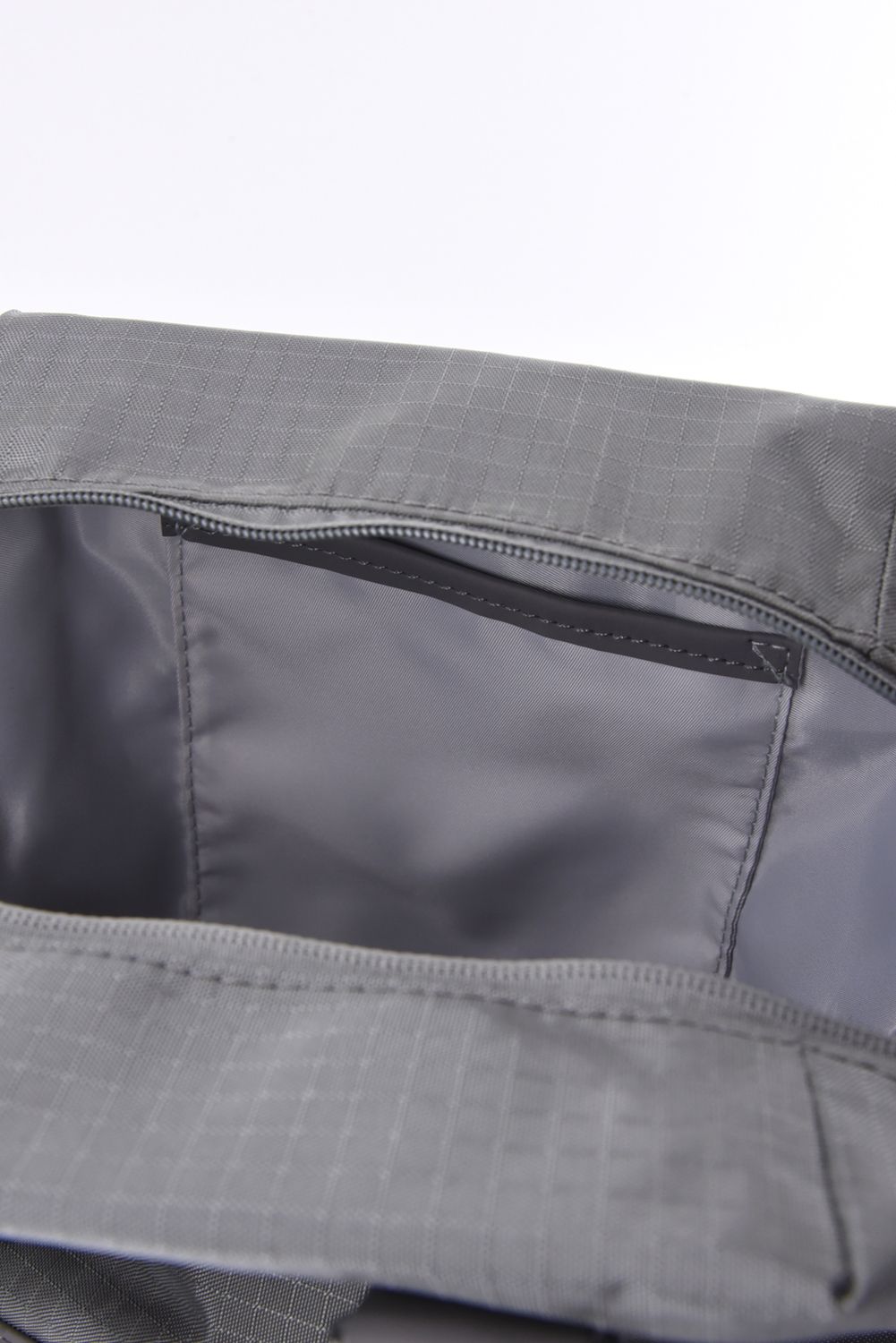 RIPSTOP VERTICAL CART BAG / リップストップ バーチャル カートバッグ (グレー/ホワイト)