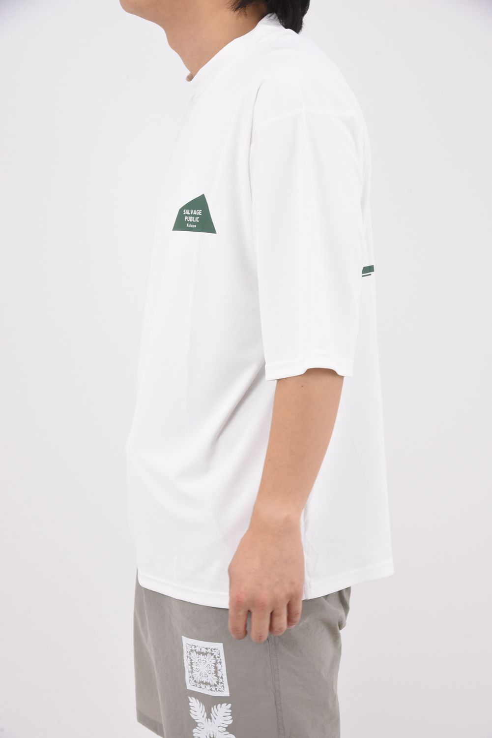 SALVAGE PUBLIC Kolepa - 【2025AW】 Pālulu Mockneck S/S(ALOHA