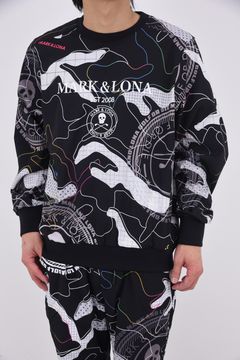 【26SS】 AXON CAMO PERFORMANCE SNEAD JK / 軽量ナイロンタフタ カモフラージュプリント スニードジャック (ブラック)