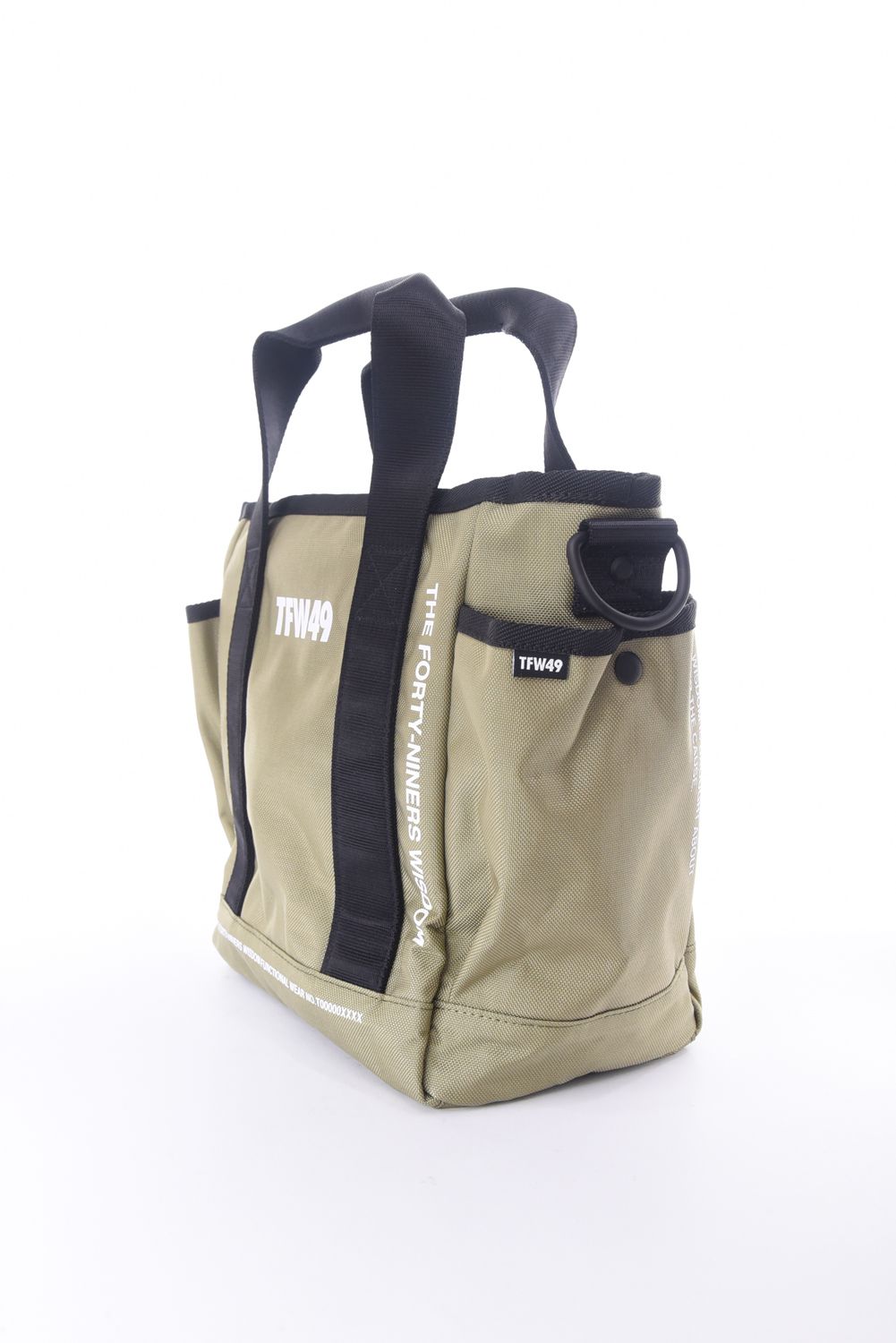 NYLON TOTE BAG SMALL / ナイロン トートバッグ スモール (ダークベージュ)