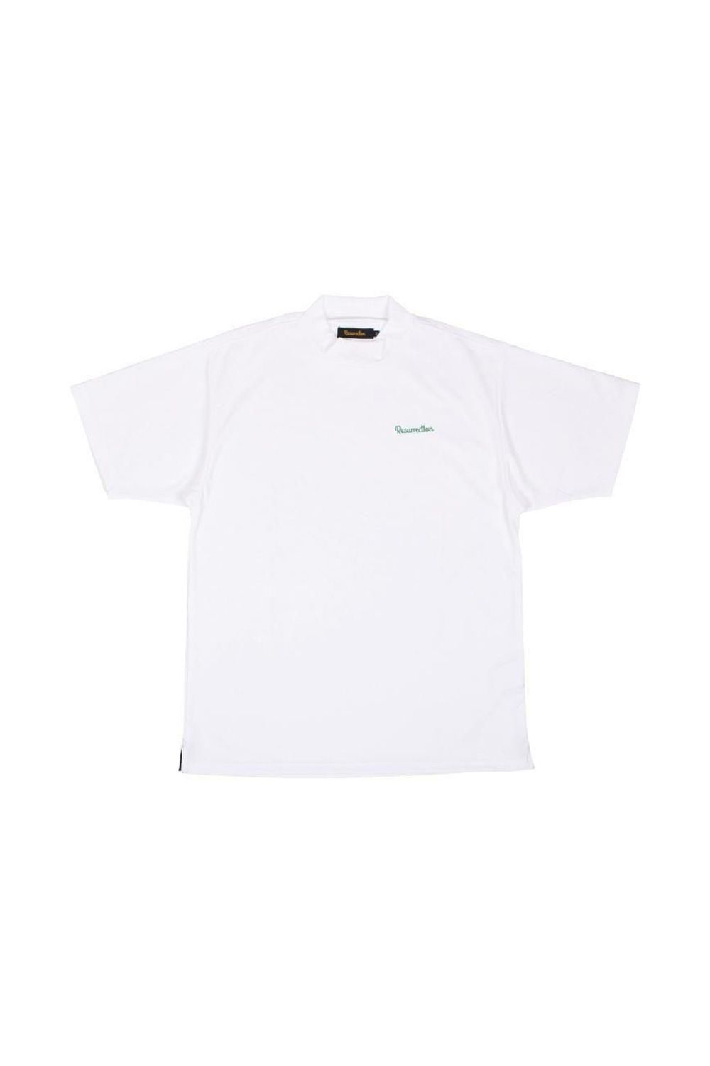 【25SS】 MENS GM JACQUARD MOCK NECK / ジャガード モックネックTシャツ (ホワイト)
