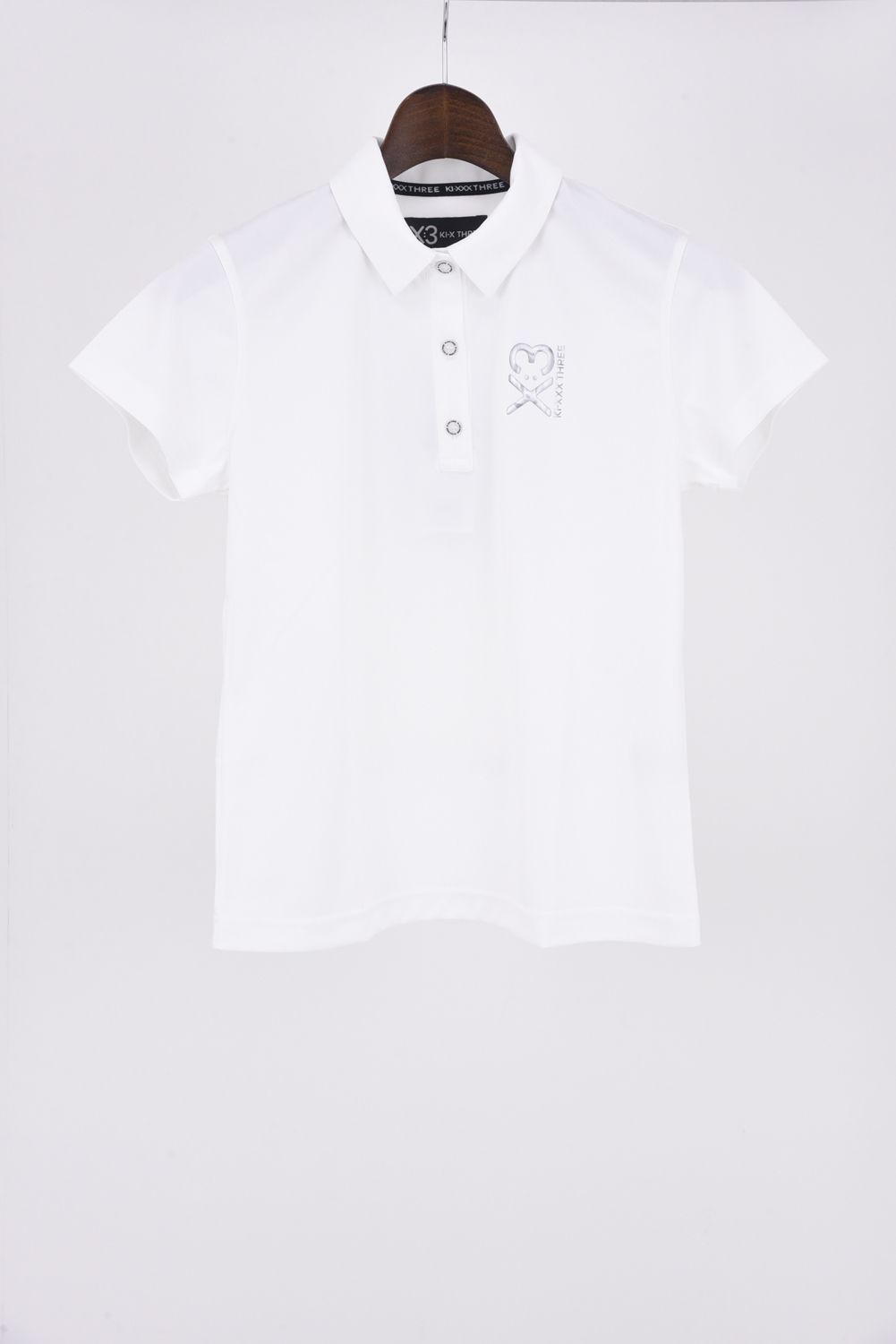 KI-XXX THREE - 【25SS】【レディース】 BACK FRILL POLO