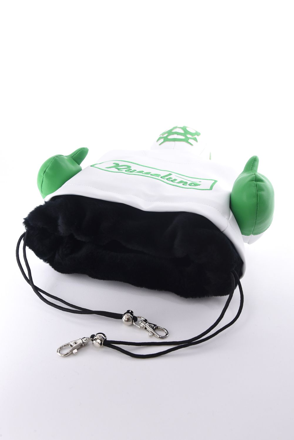 LUCHA IRON COVER / マスクマン アイアンカバー ホワイト/グリーン